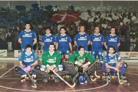 Hockey Novara 1993-94 Triplete!